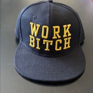 Work B*tch baseball hat.